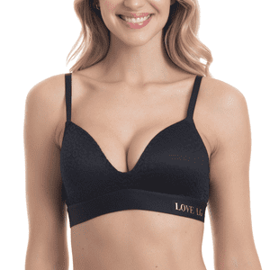 Lady Genny - Bralette Copa C De Encaje Sin Arco