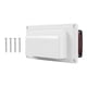 thumbnail image 3 of Ventilador de ventilación lateral para caravana, autocaravana, remolque y camper de 12 V con 2 motores. Blanco, 3 of 5