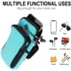 thumbnail image 3 of Bolsa de brazo para teléfono, brazalete multifuncional para deportes al aire libre: porta identificación, tarjetero, llaves, teléfono móvil o más, brazalete con doble bolsillo para correr, caminar, se, 3 of 7