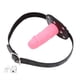 thumbnail image 1 of 1pc BDSM Silicone Penis Plug Dildo with Open Mouth Gag for Fetish Play and Bondage Sex Games for Couples, 1 of 3