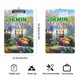 thumbnail image 2 of Pikmin Portapapeles de acrílico A4, tamaño carta estándar, carpeta con clip 31.8x 21.5CM para estudiantes, profesores y oficina, 2 of 6