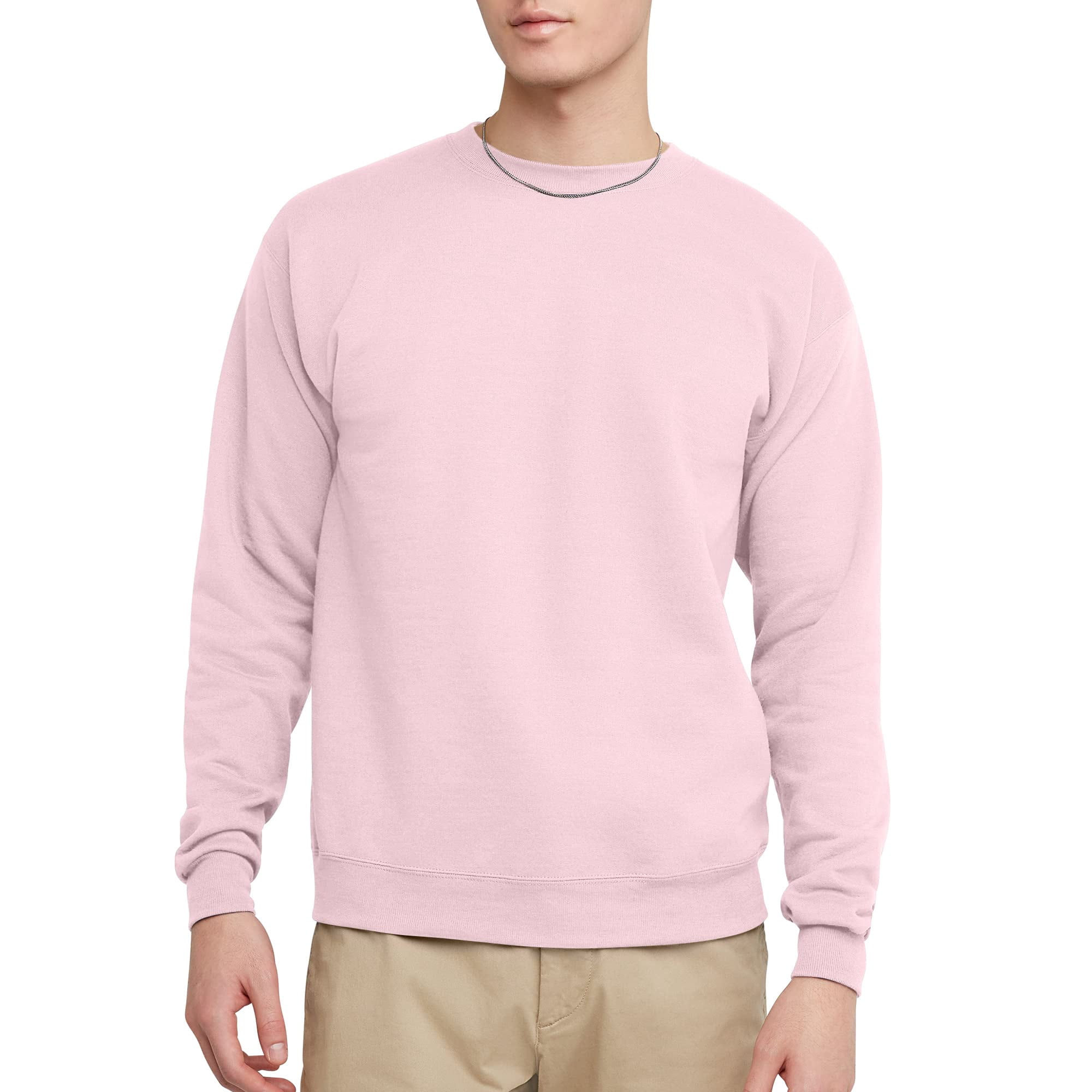 Sudadera Hanes Comfortblend Ecosmart De Hombre, Polar Rosa, Talla L