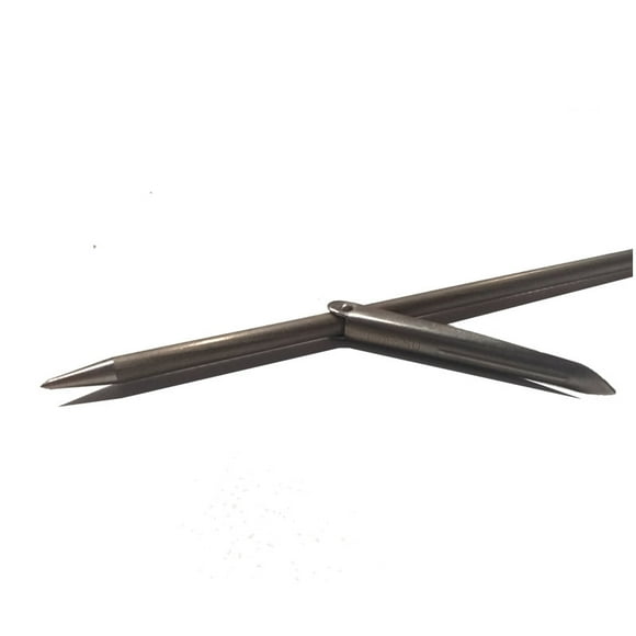 Varilla 6.5Mm Muescas 100Cm Para Arpon De Pesca