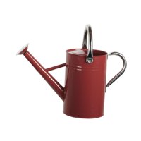 Ioensy - Regadera Para Plantas De Interior Y Exterior, Resistente Al Óxido, Gran Capacidad, 5 L, Color Rojo