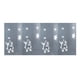 thumbnail image 1 of Cortina Luces Guirnalda Navidad Arbol Led Cascada Blanco, 1 of 2