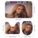 thumbnail image 3 of Película M3GAN Megan-theme 4-Piece Shower Curtain Set with Rugs, Waterproof Bathroom Decor Set Includes Bath Mat, U-Shaped Rug, Toilet Lid Cover and Curtain with Hooks, 3 of 6