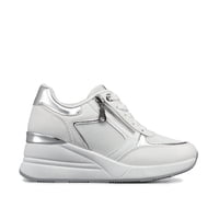 Zapatilla Deportiva Taco Cuña Malla Mujer Weide Jll60