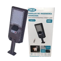 Genérico - Foco Led Panel Solar Control Remoto 300W