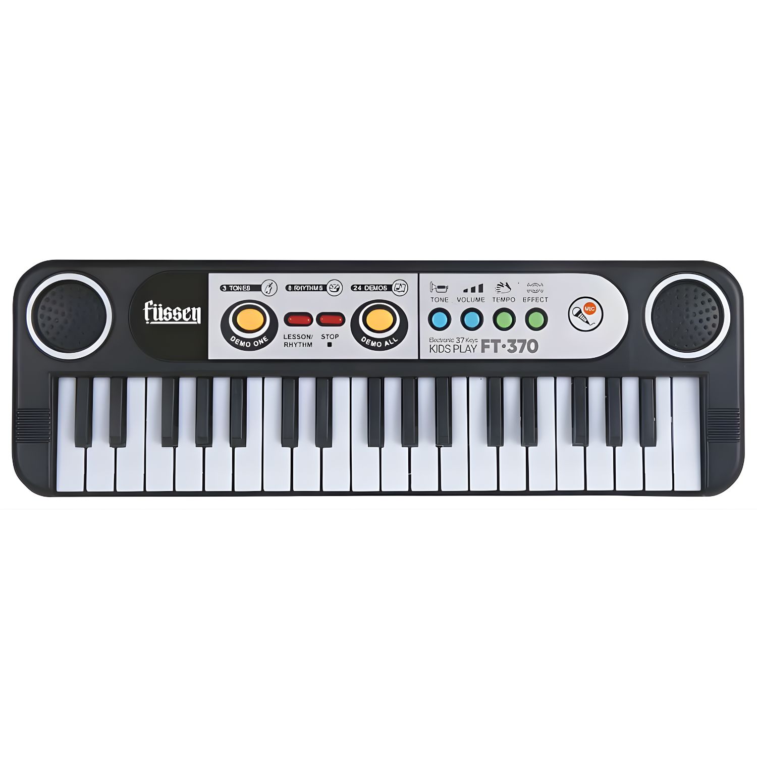Fussen - Teclado Musical Kids Play Ft-370 Diversión Y Aprendizaje - Ps