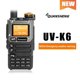 thumbnail image 2 of Radio de banda aérea Walkie Talkie Quansheng UV-K6 de 5 W, UHF, VHF, 2 of 8