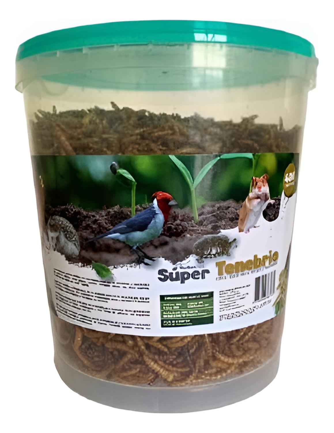 Marben Pets - Súper Tenebrios Deshidratados Para Aves Erizos Hámsters 400G