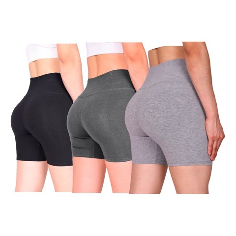 Flix - Pack De 3 Calzas Cortas Mujer En Algodón Nacional