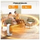 thumbnail image 4 of Bomidi Calefactor Eléctrico Fan heater H6 Blanco, 4 of 8