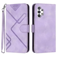 Funda Foxdock Para Samsung Galaxy A32 5G – Tipo Libro Con Soporte, Billetera, Correa Y Diseño Elegante