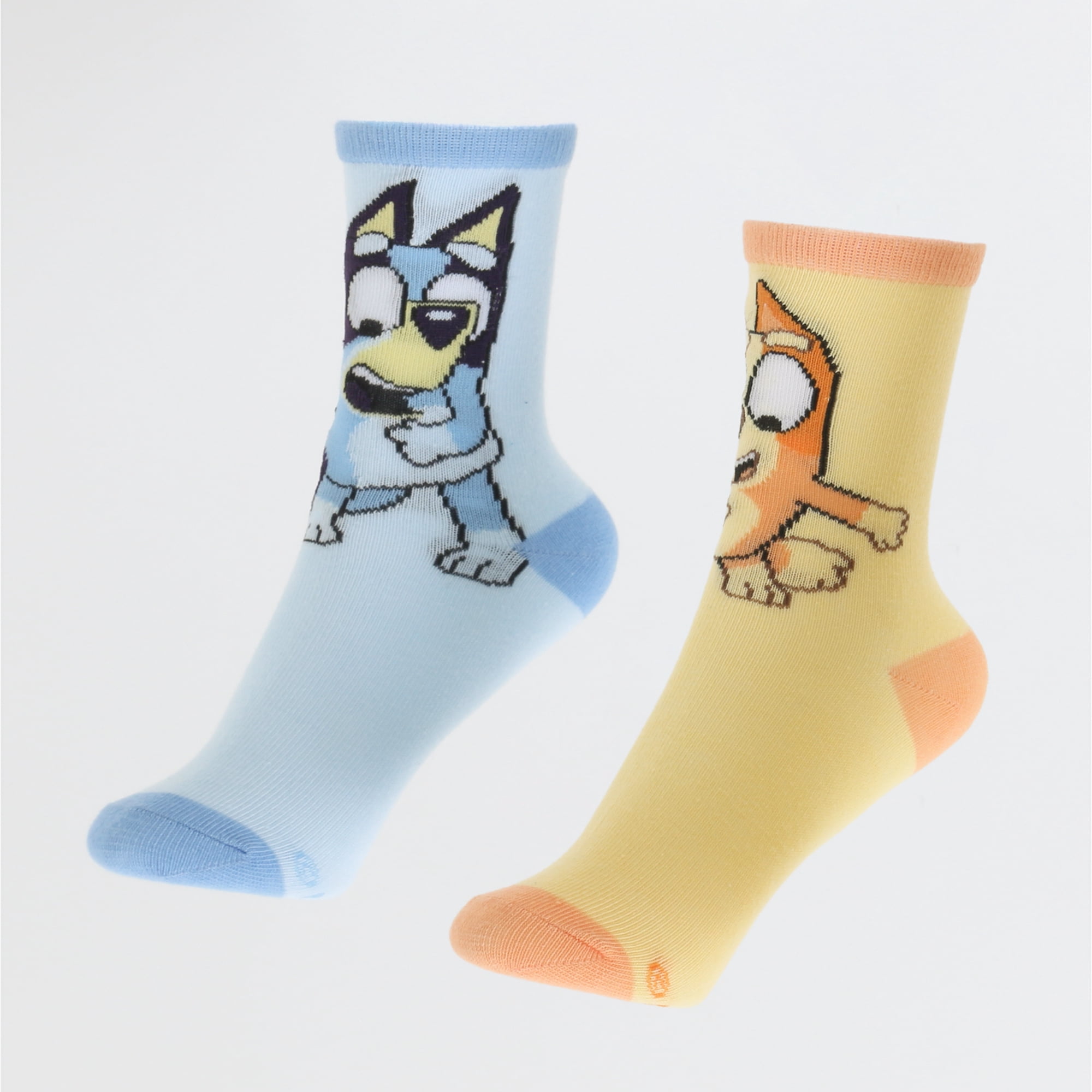 Bipack Calcetines Niña Bailando Celeste Bingo & Bluey