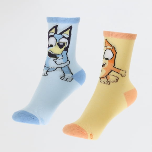 Bipack Calcetines Niña Bailando Celeste Bingo & Bluey