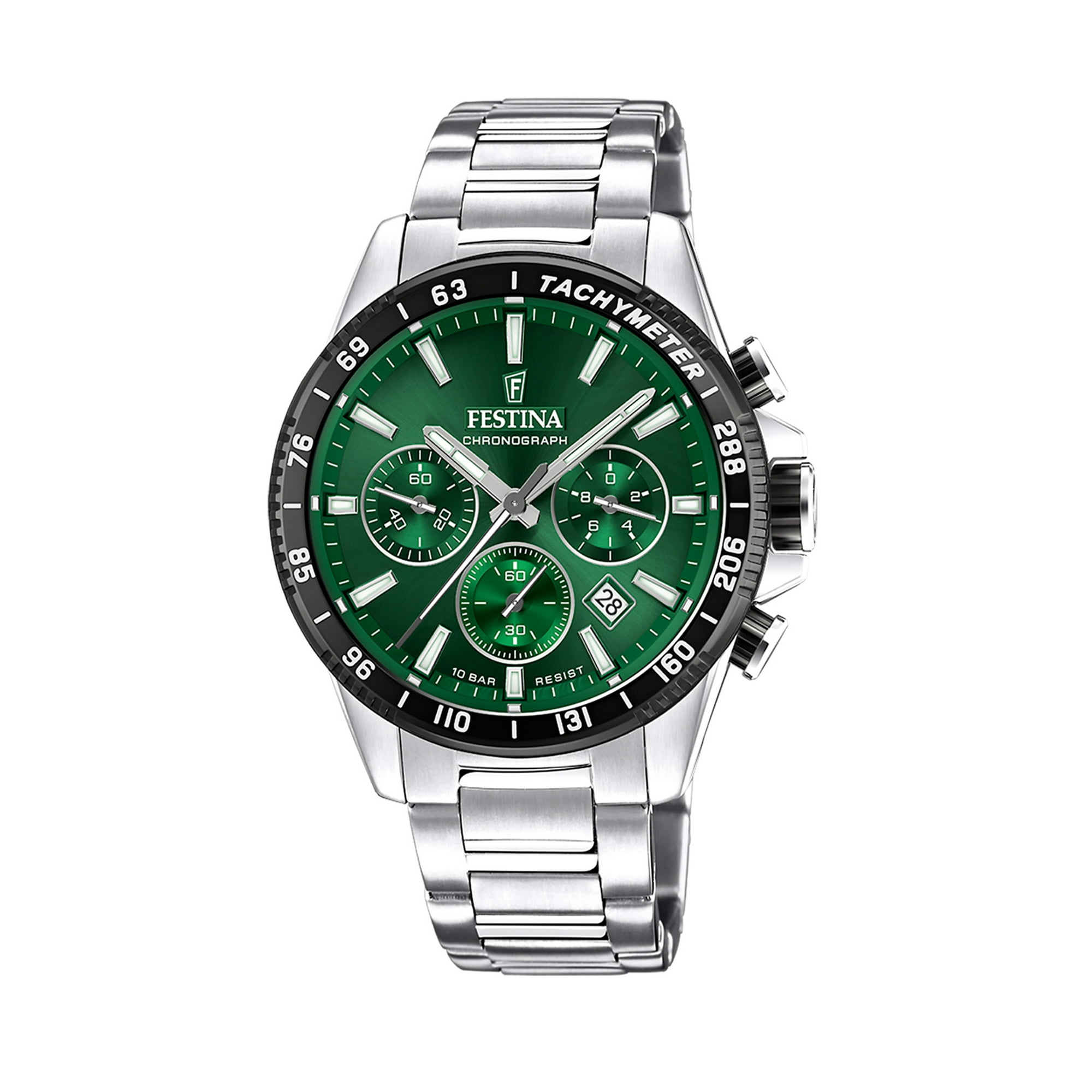 Reloj F20560/4 Festina Verde Hombre Timeless Chronograph