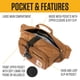 thumbnail image 3 of Hip Pack Carhartt, cintura ajustable, resistente al agua, color negro, 3 of 7