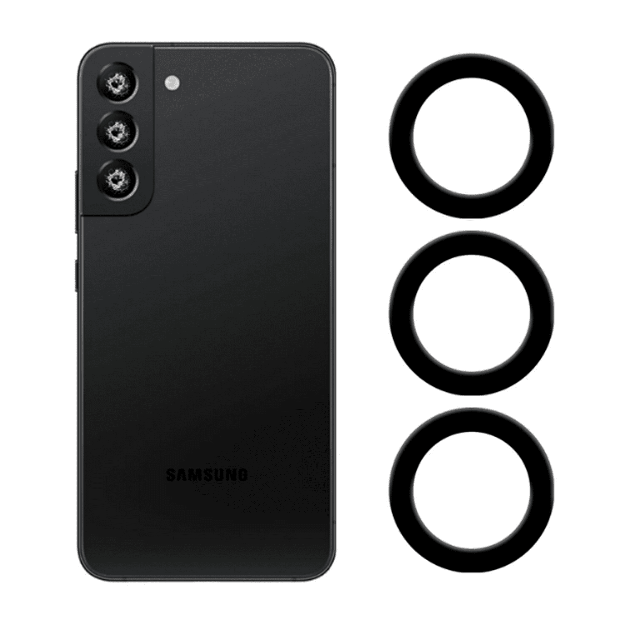 Eon - Vidrio De Camara Trasera Para Samsung S22 Plus