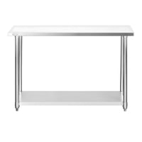 Prochef - Mesón Centro Eco Acero Inoxidable 160X60X85 Cm.