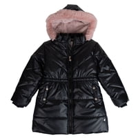 Parka Niña Negro Pillin