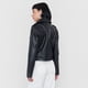 thumbnail image 2 of Chaqueta Mujer Biker Ecocuero Negro Corona, 2 of 5