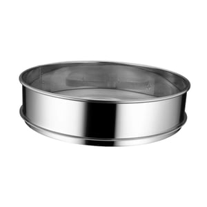 Magideal - De Harina De Acero Inoxidable, Colador De Malla Fina, Utensilio De Cocina Resistente Para Hornear Pasteles, Pan, Utensilios De Cocina Creativos 30 Centímetros