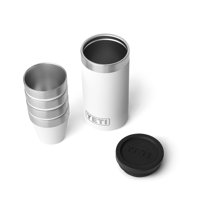 Set De 4 Vasos De Chupito Yeti Con Funda De Transporte, 50 Ml, Color Blanco
