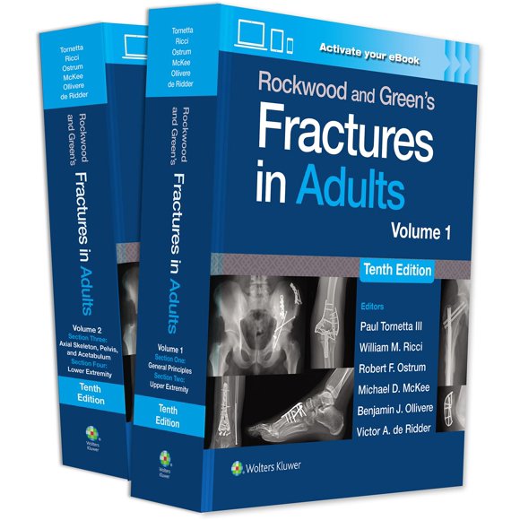 Libro Lippincott Williams & Wilkins Fracturas Rockwood en Adultos