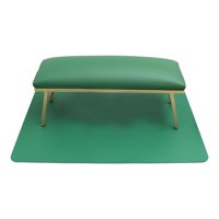 Ioensy - Almohada Y Tapete De Mano Para Decoración De Uñas, Juego De Alfombrillas Para Decoración De Uñas, Para El Hogar, Brazo, Uñas, Verde