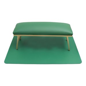 Ioensy - Almohada Y Tapete De Mano Para Decoración De Uñas, Juego De Alfombrillas Para Decoración De Uñas, Para El Hogar, Brazo, Uñas, Verde