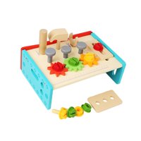 Bothyi - Juego De Banco De Trabajo De Herramientas De Madera, Mini Banco De Trabajo De Madera Para Niños, Regalo Para Niños