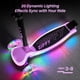 thumbnail image 2 of Patinete infantil ZIFFY JOVA ZIFFY con ruedas con iluminación LED, color morado, 2 of 8
