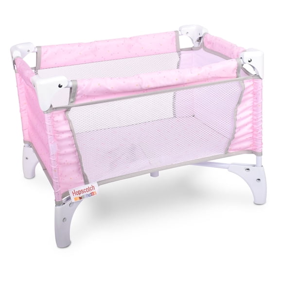 Cuna de Viaje Hopscotch Lane My Baby Dolls Rosa Plástico