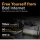 thumbnail image 2 of Router Celular WiFi Peplink B One 5G 1Gbps Wi-Fi 6 para 150 Usuarios, 2 of 8