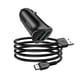 thumbnail image 2 of Hoco cargador auto dual Z39 Farsighted QC3.0 cable tipo C, 2 of 3