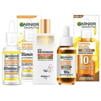 Pack Facial Anti Manchas Garnier + Uv Defender Loreal
