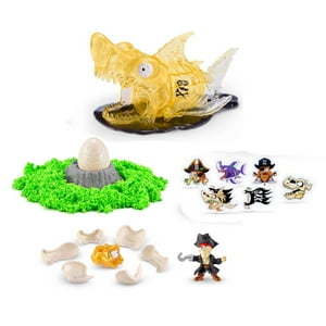 Smashers Colección Calavera Gigante Dino Island - Rojo