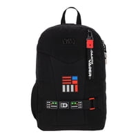 Mochila Escolar Niño Darth Vader Negro Star Wars