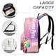 thumbnail image 4 of Las Mascotas Maravilla-theme Backpack, Campus style schoolbag Bookbag with Adjustable Shoulder Straps And Large Zip Compartment, Unisex Travel Bags.42x30x15cm, 4 of 6