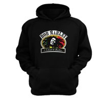 Genérico - Polerón Canguro Bob Marley Negro Talla M Unisex