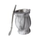 thumbnail image 4 of Kit De Taza De Mate Para Regalar, Taza De Té De Doble Pared Para Dormitorio, Salón De Té, Oficina, Color Gris, 4 of 5
