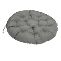 Magideal - Cojín Para Silla De Huevo Colgante Para Patio, Cojín Para Asiento De Columpio, Cojín De Asiento Extraíble Para Exteriores, Para Porche, Salón, Mecedor Gris Oscuro