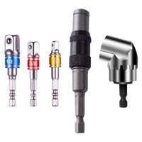 Ioensy - 5 Puntas De Taladro De Tornillo Magnético Con Vástago Hexagonal Flexible Para Destornilladores De Impacto