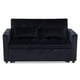 thumbnail image 3 of Sofá Cama 2 Cuerpos Moderno Dallas Negro KMP1BK, 3 of 9