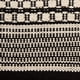 thumbnail image 2 of Alfombra tejida a mano DII de algodón 61 x 91 cm con rayas negras, 2 of 7