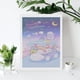 thumbnail image 4 of Kit de Pintura de Diamantes 5D Desmarcar Sumikko Gurashi 30x40cm, 4 of 6