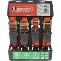 Genérico - Lingas De Amarra Enganche Tensor 4Pcs Auto Gancho Reforzado Naranja