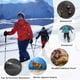thumbnail image 3 of Polainas impermeables, ligeras y ajustables para botas de nieve, ideales para senderismo, caminatas, caza, mochilerismo, esquí y montañismo., 3 of 6