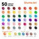 thumbnail image 2 of Set de pintura acrílica Shuttle Art, 50 colores, botellas de 60 ml, 2 of 8